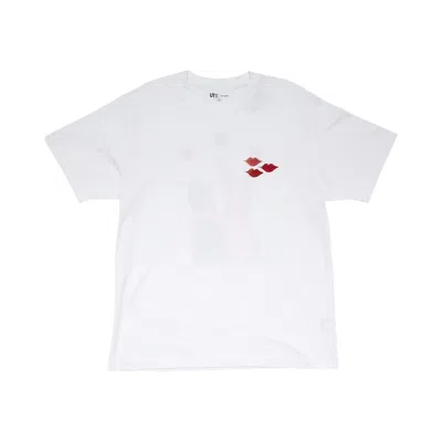 Pre-owned Kaws X Uniqlo Warhol Ut Graphic T-shirt 'white' | Men's Size L