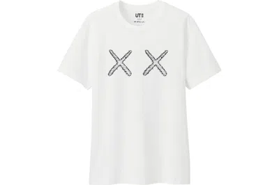 Pre-owned Kaws X Uniqlo Xx Tee Shirt In White