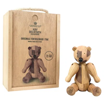 Pre-owned Kay Bojesen 70th Anniversary Reworked Little Bear By  In Brown