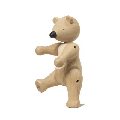 Kay Bojesen Bear Large Oak/maple In Maple;oak