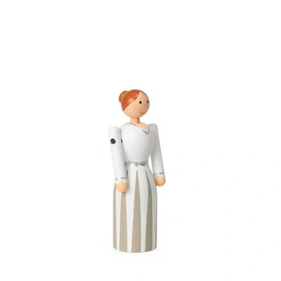 Kay Bojesen Bride H 4.7" White In White,beige