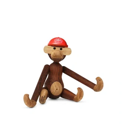 Kay Bojesen Cap X Dbu Monkey Red In Red,white