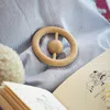 Kay Bojesen Child's Rattle In Tan/beige