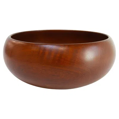 Pre-owned Kay Bojesen Danish Mid-century Modern Teak Bowl By , 1950s. In Brown