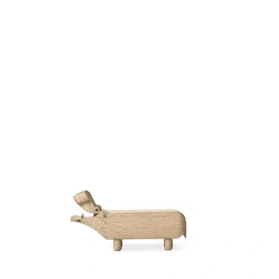 Kay Bojesen Hippo Liliput Oak 2.4"