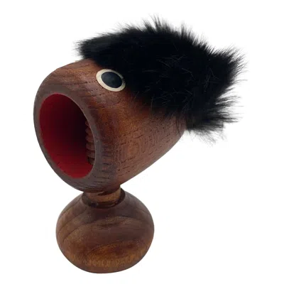 Pre-owned Kay Bojesen Japanese Mid Century Screw Head Nut Cracker, Japan, 1960's In Brown