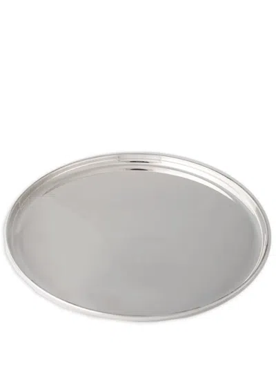 KAY BOJESEN POLISHED-FINISH CIRCULAR-DESIGN TRAY