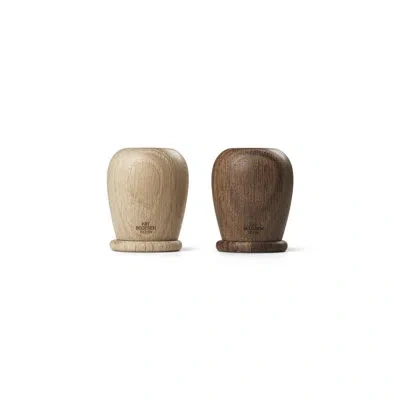 Kay Bojesen Salt And Pepper Set In Smoked Oak;oak
