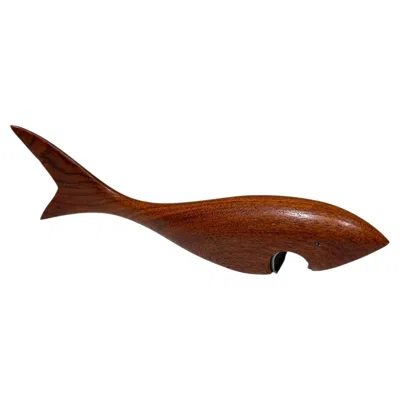 Pre-owned Kay Bojesen Teak Wood Bottle Opener Attr Arne Basse Scandinavian Mid-century Modern In Brown