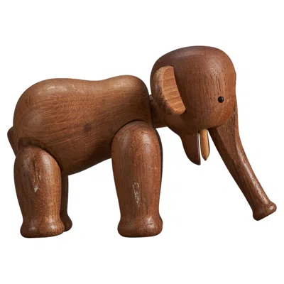 Pre-owned Kay Bojesen , Toy Or Decorative Sculpture, Teak, Denmark, 1950s In Brown