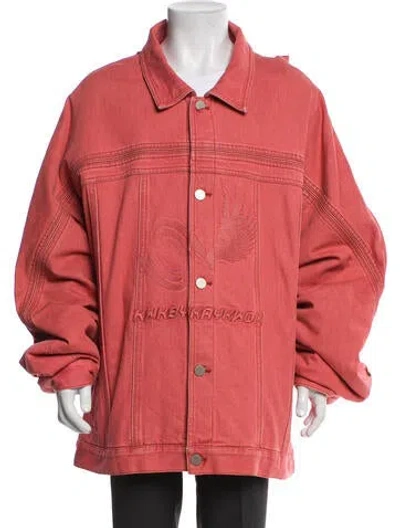 Pre-owned Kay Kwok Utility Jacket In Pink