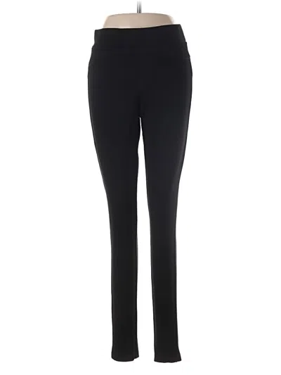 Pre-owned Kay Unger Active Pants In Black
