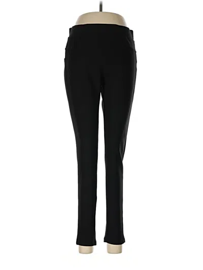 Pre-owned Kay Unger Active Pants In Black