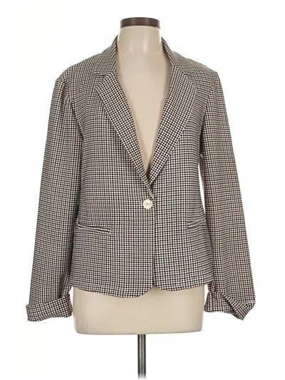 Pre-owned Kay Unger Blazer Jacket In Brown
