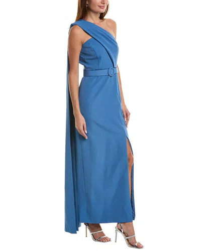 Kay Unger Bowie Gown In Blue