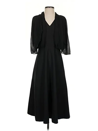 Kay Unger Casual Dress In Black