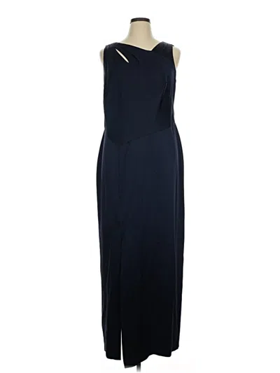 Pre-owned Kay Unger Casual Dress In Blue