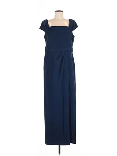 Pre-owned Kay Unger Casual Dress In Blue