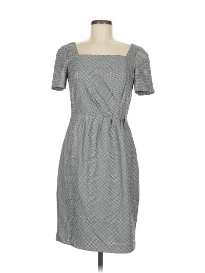 Pre-owned Kay Unger Casual Dress In Gray