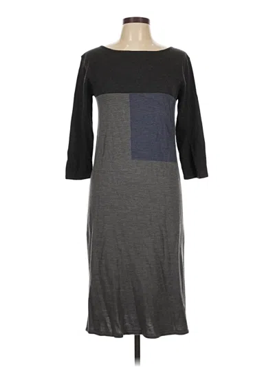 Pre-owned Kay Unger Casual Dress In Gray