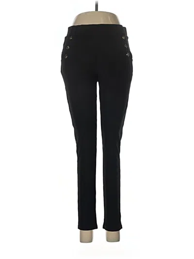 Pre-owned Kay Unger Casual Pants In Black