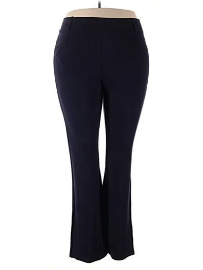 Pre-owned Kay Unger Casual Pants In Blue