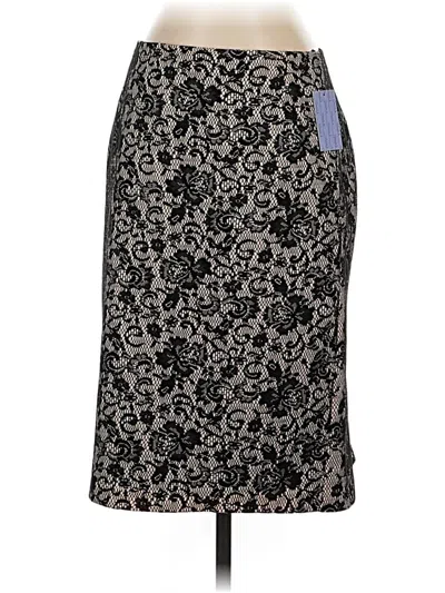 Kay Unger Casual Skirt In Black