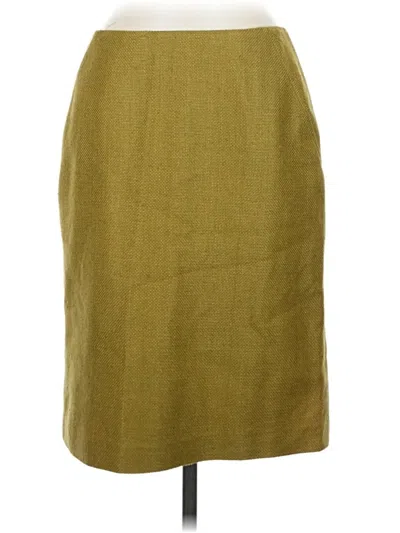Pre-owned Kay Unger Casual Skirt In Green