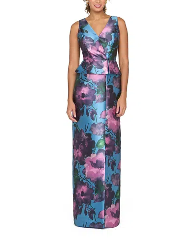 KAY UNGER CELESTE COLUMN GOWN
