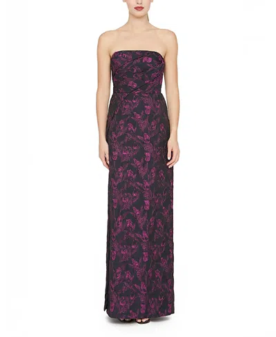Kay Unger Clara Gown In Purple