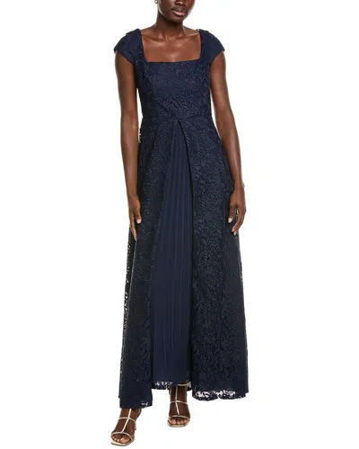 Kay Unger Claudia Gown In Blue