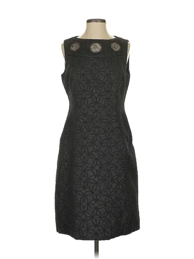 Pre-owned Kay Unger Cocktail Dress In Black