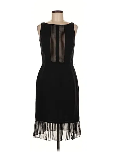 Pre-owned Kay Unger Cocktail Dress In Black