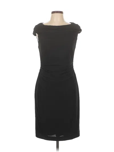 Pre-owned Kay Unger Cocktail Dress In Black