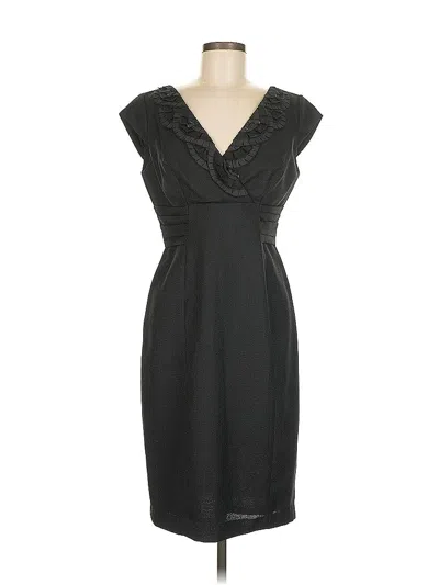 Pre-owned Kay Unger Cocktail Dress In Black