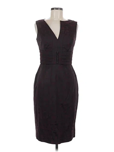 Pre-owned Kay Unger Cocktail Dress In Black