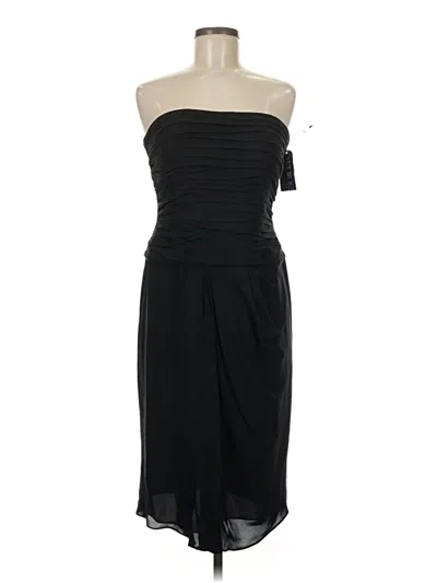 Pre-owned Kay Unger Cocktail Dress In Black