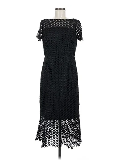 Pre-owned Kay Unger Cocktail Dress In Black