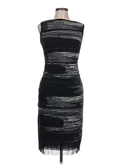 Pre-owned Kay Unger Cocktail Dress In Black