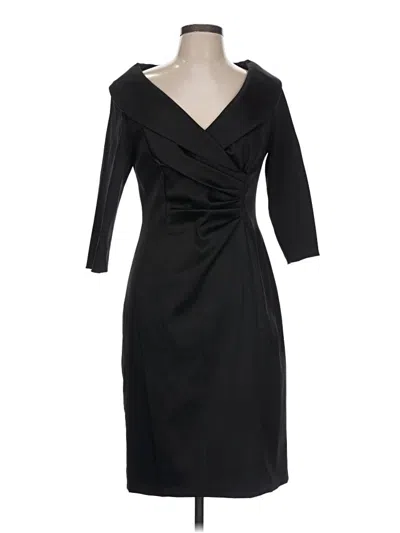 Pre-owned Kay Unger Cocktail Dress In Black