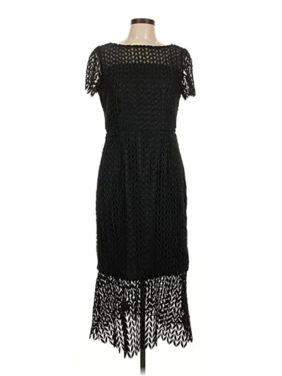 Pre-owned Kay Unger Cocktail Dress In Black