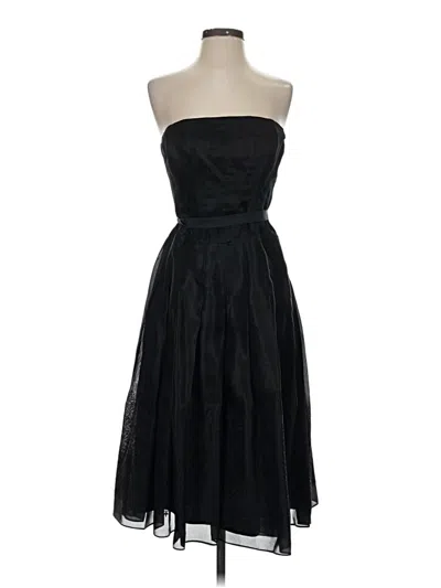 Pre-owned Kay Unger Cocktail Dress In Black