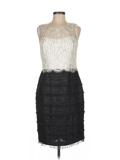 Pre-owned Kay Unger Cocktail Dress In Black