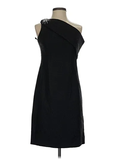 Pre-owned Kay Unger Cocktail Dress In Black
