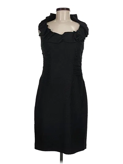 Pre-owned Kay Unger Cocktail Dress In Black