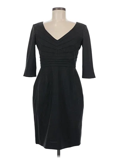 Pre-owned Kay Unger Cocktail Dress In Black