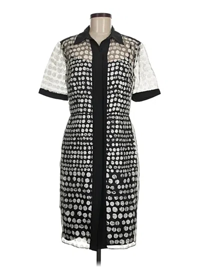 Pre-owned Kay Unger Cocktail Dress In Black