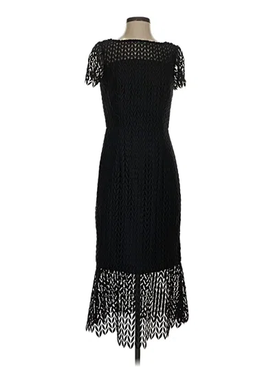 Pre-owned Kay Unger Cocktail Dress In Black