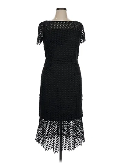 Pre-owned Kay Unger Cocktail Dress In Black