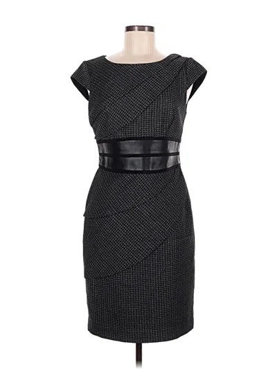 Pre-owned Kay Unger Cocktail Dress In Black